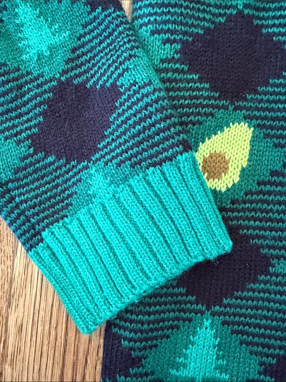 Ugly Christmas Sweater Taco Avocado Guac Blizzard Bay Light Up Holiday Party L - Picture 5 of 15